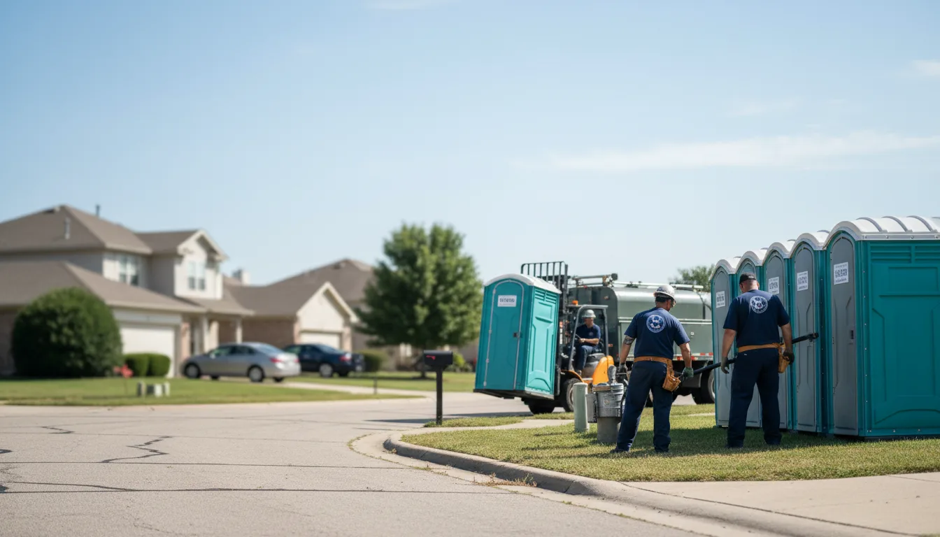 Porta Potty Rental in Leonard, TX near me